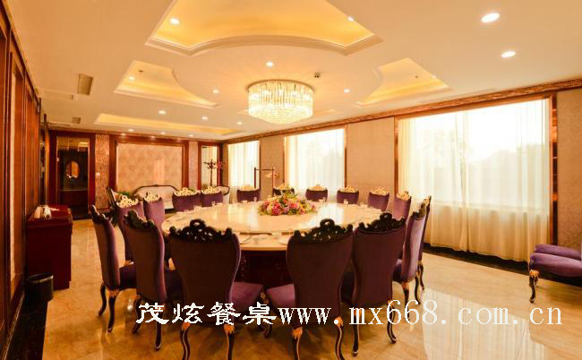 江西萍乡酒店电动餐桌转盘