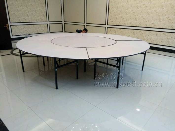 20人电动餐桌转盘