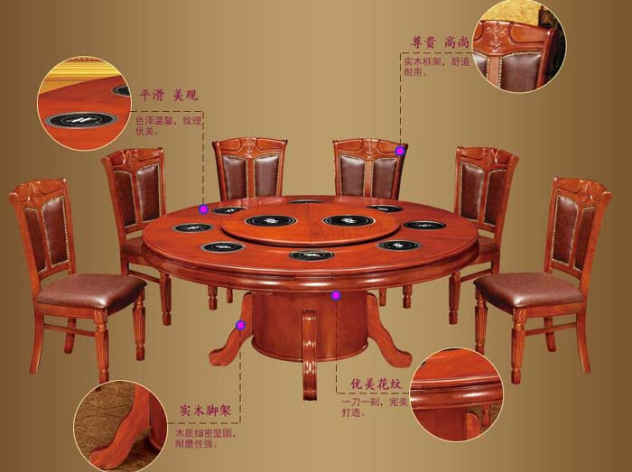 火锅电动餐桌