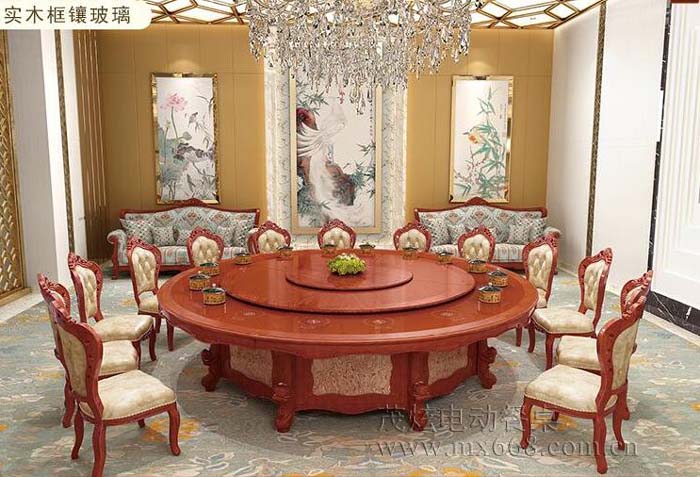 中式火锅电动餐桌